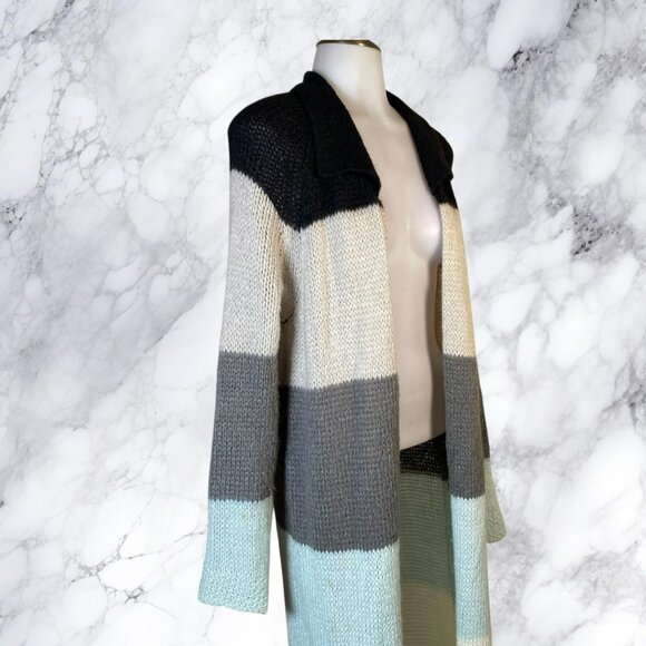 Free People Over the Rainbow Wool Blend Duster Cardi - Picture 10 of 12